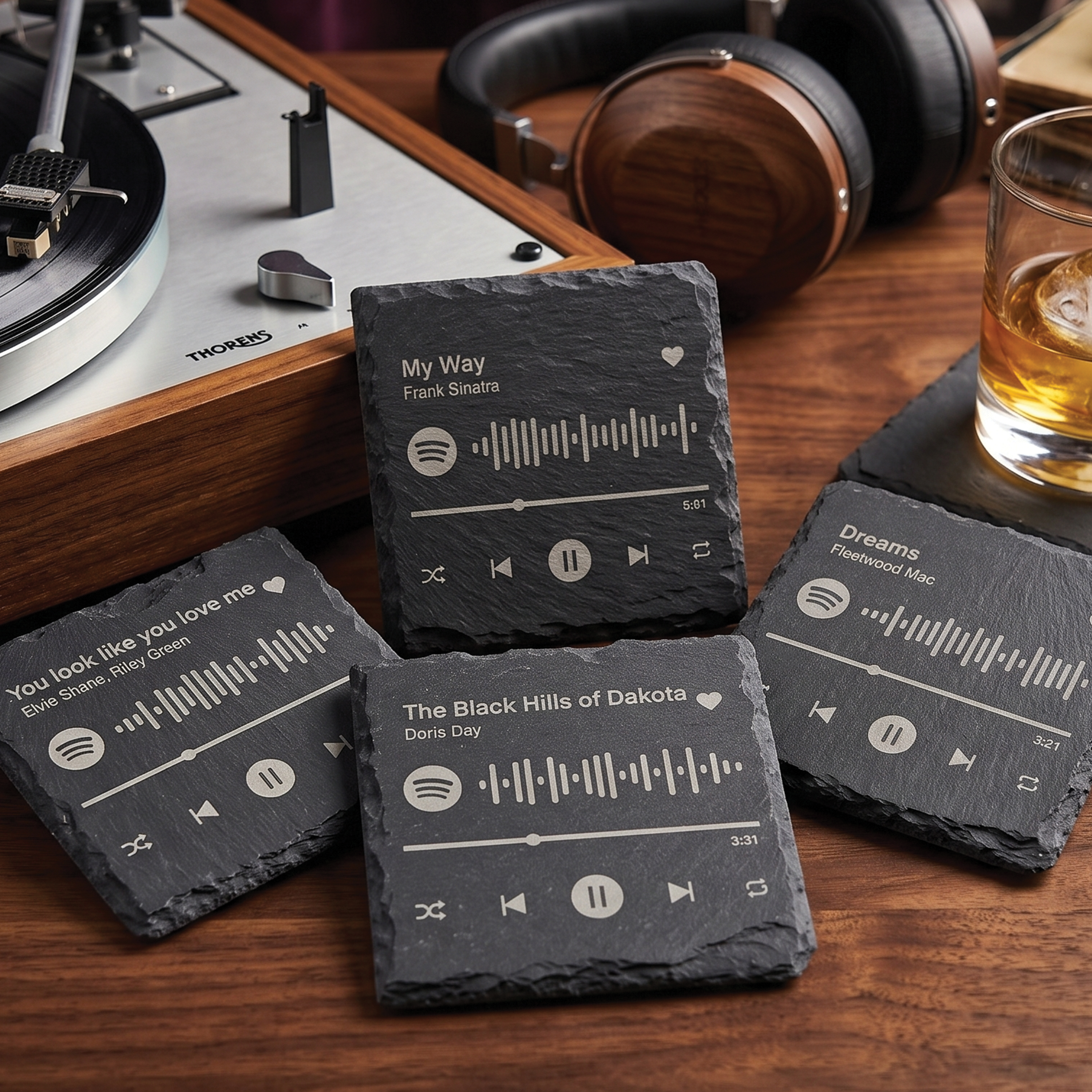 Spotify Music Coaster