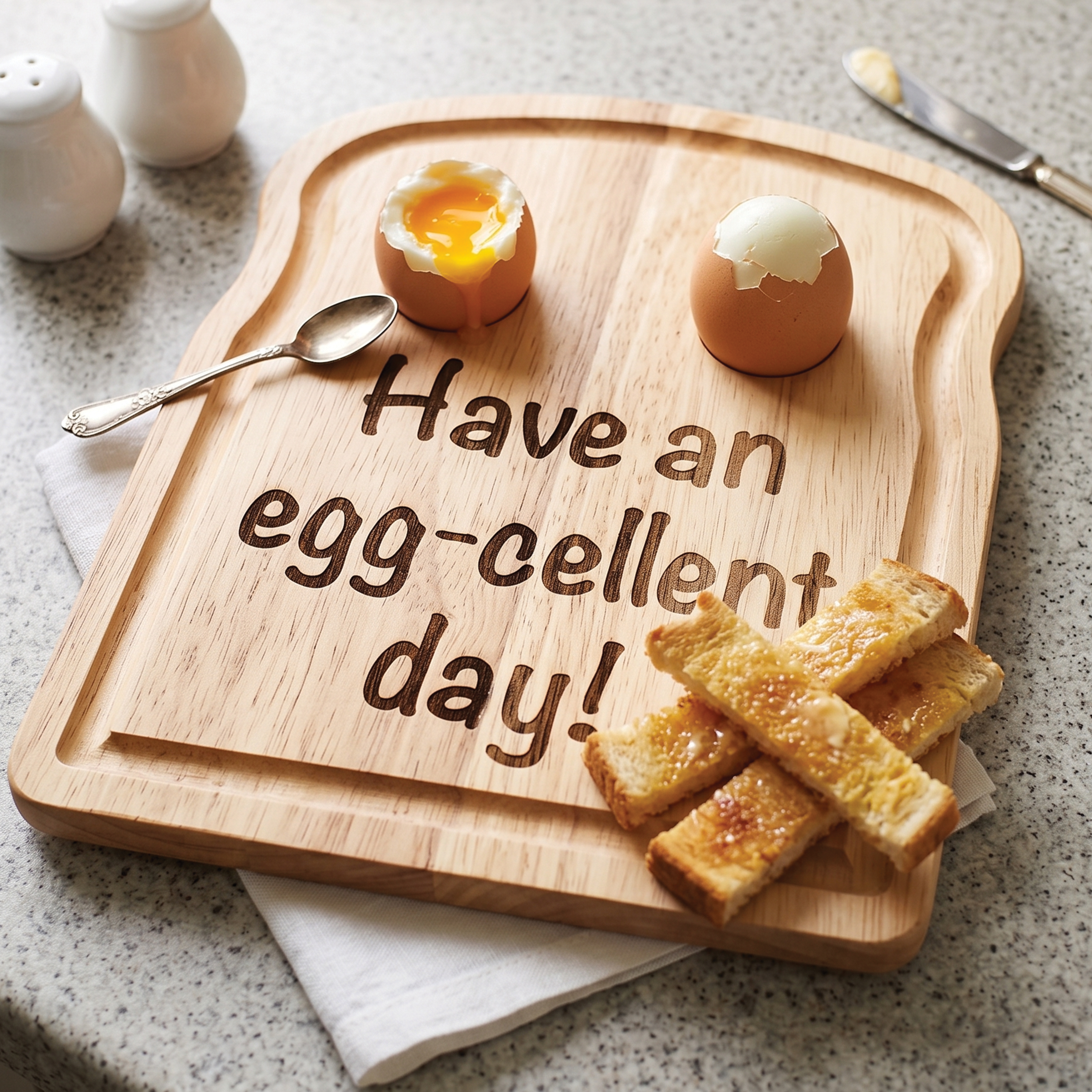 Custom Engraved Dippy Egg Board