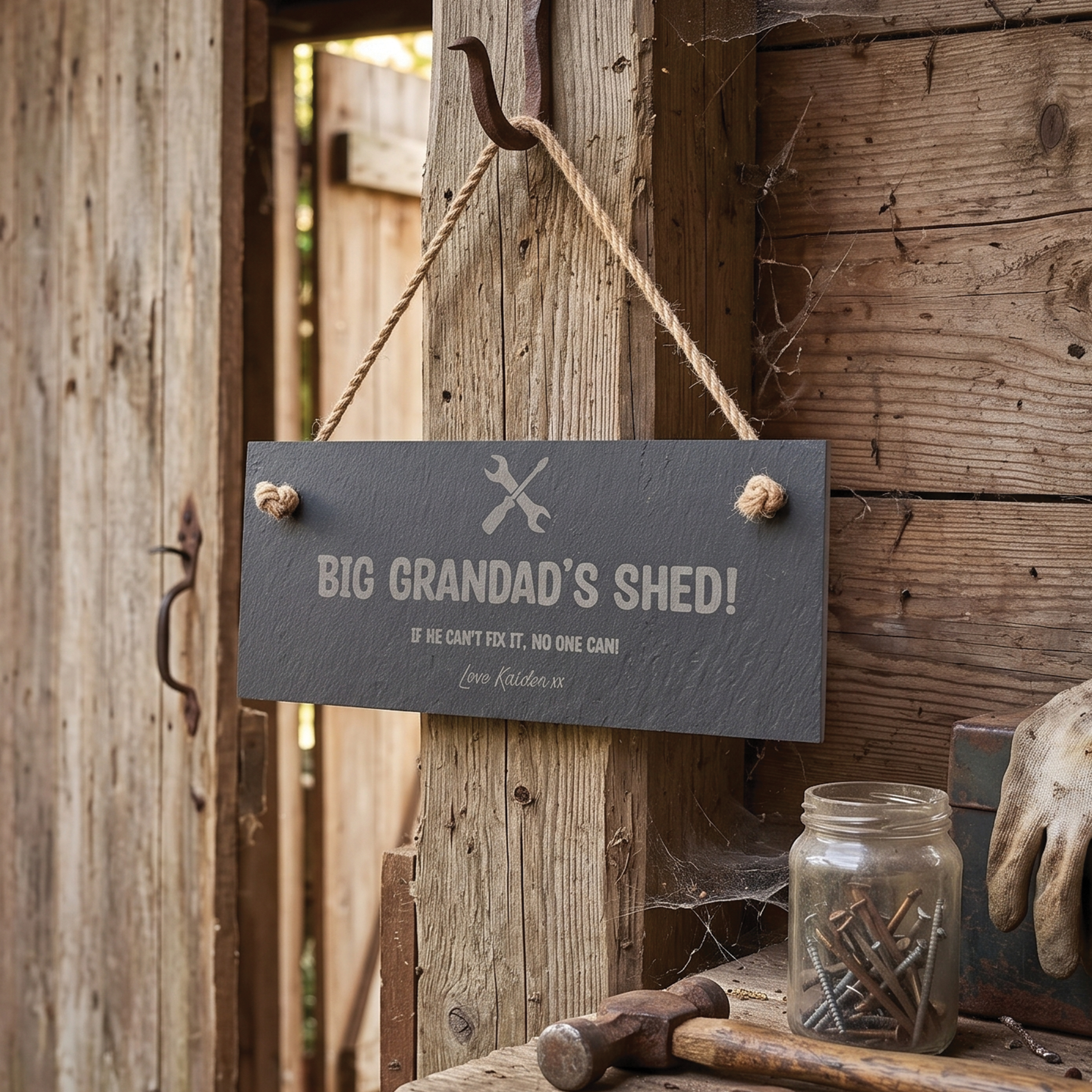 Grandad's Workshop Sign