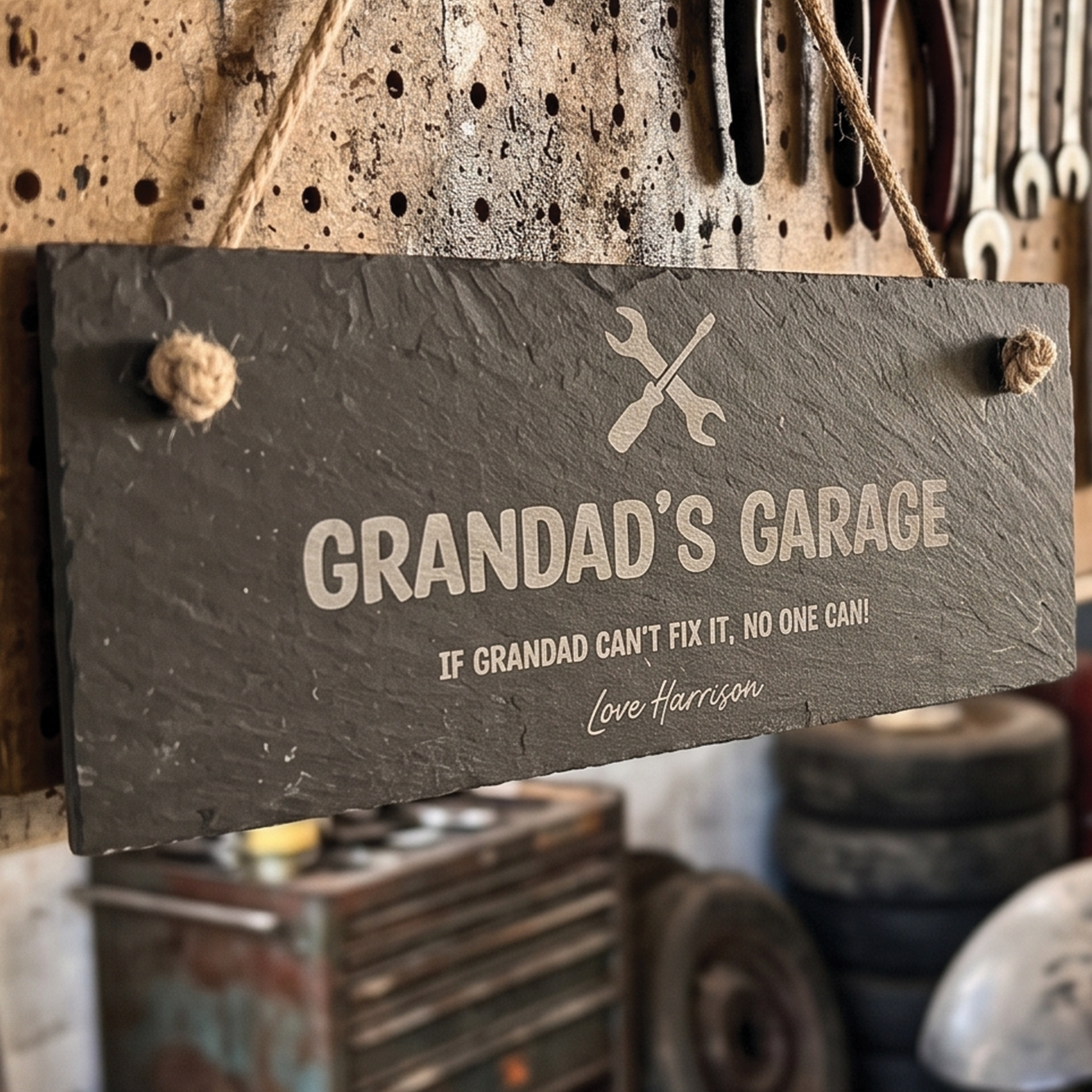 Grandad's Workshop Sign