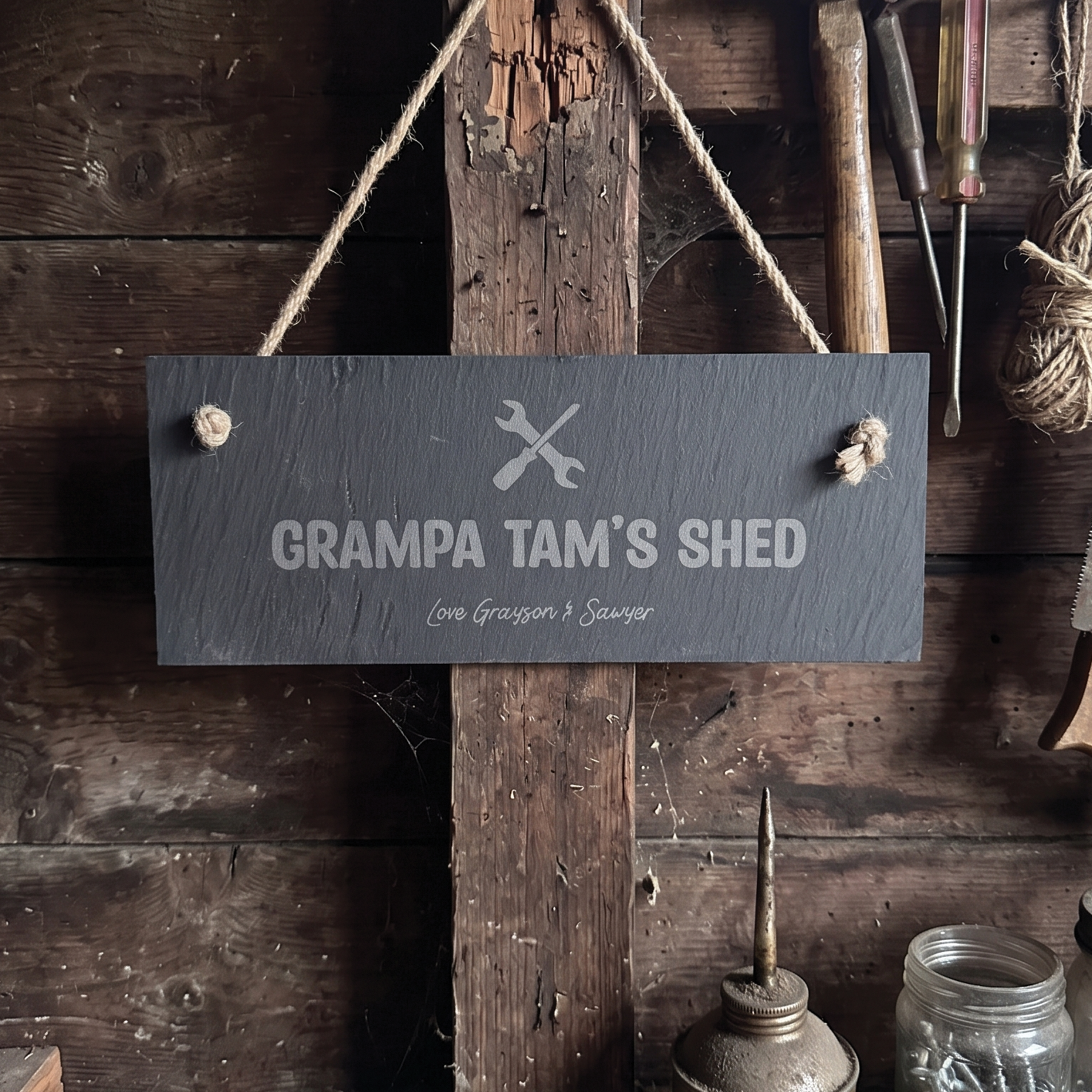 Grandad's Workshop Sign