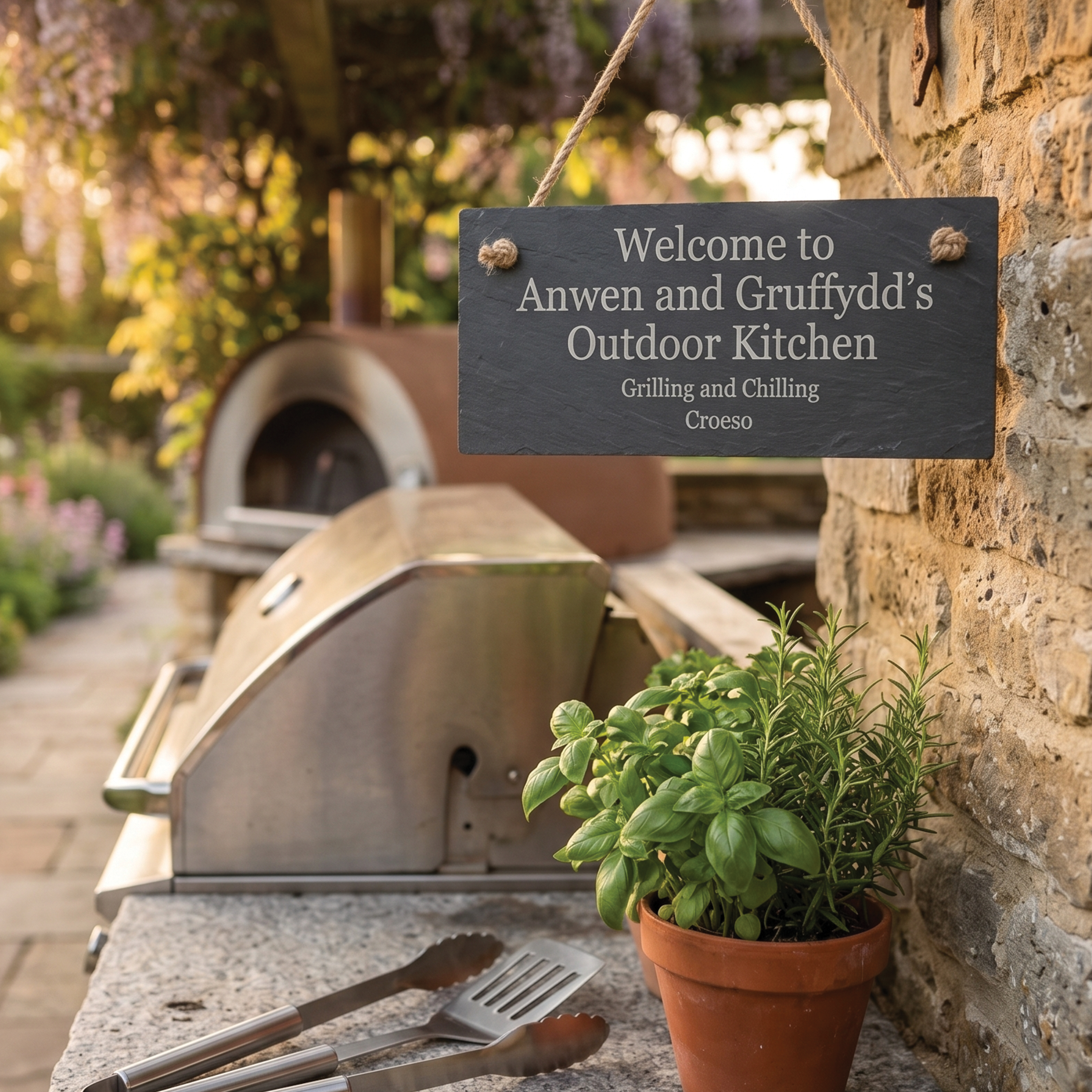BBQ Grill King Sign