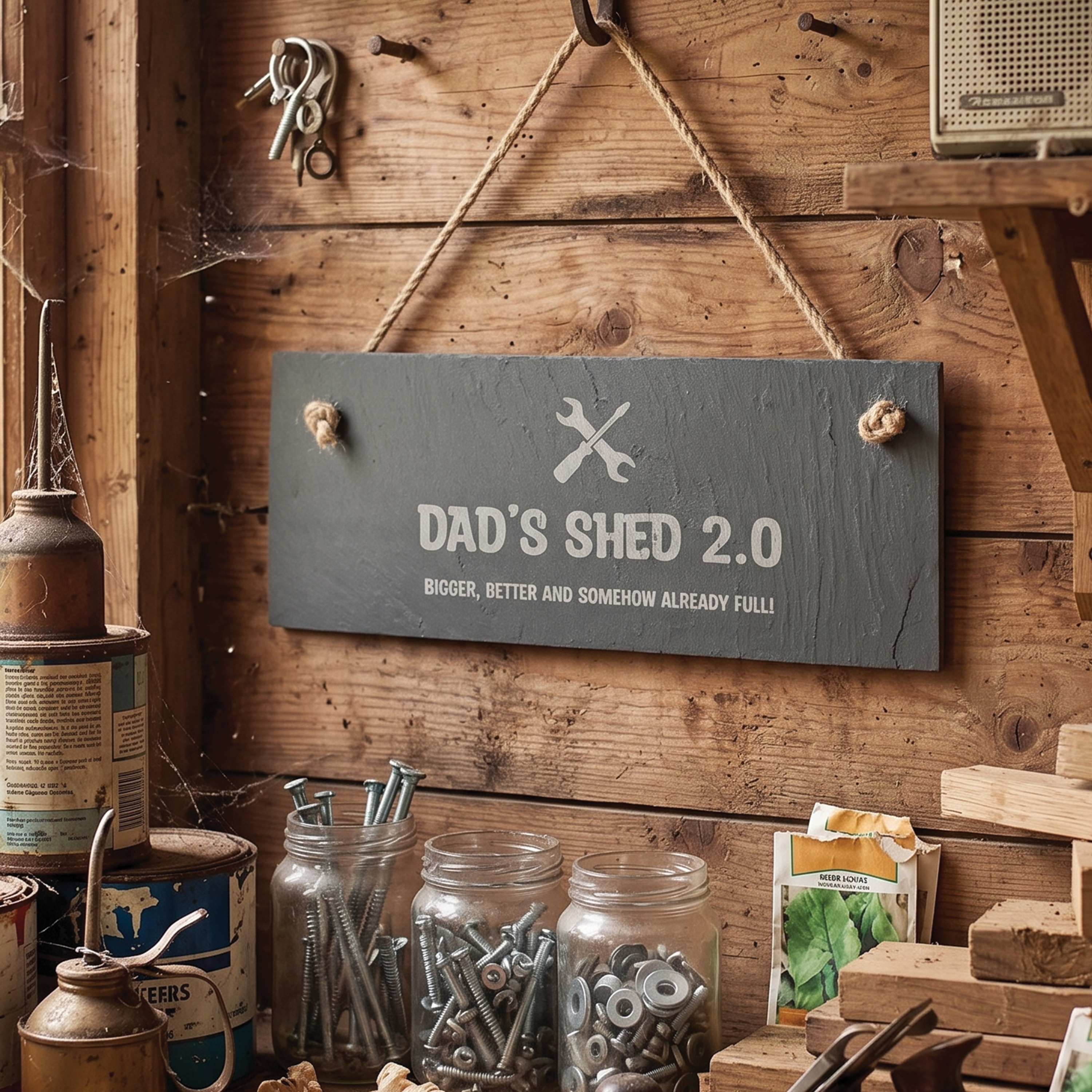 Grandad's Workshop Sign