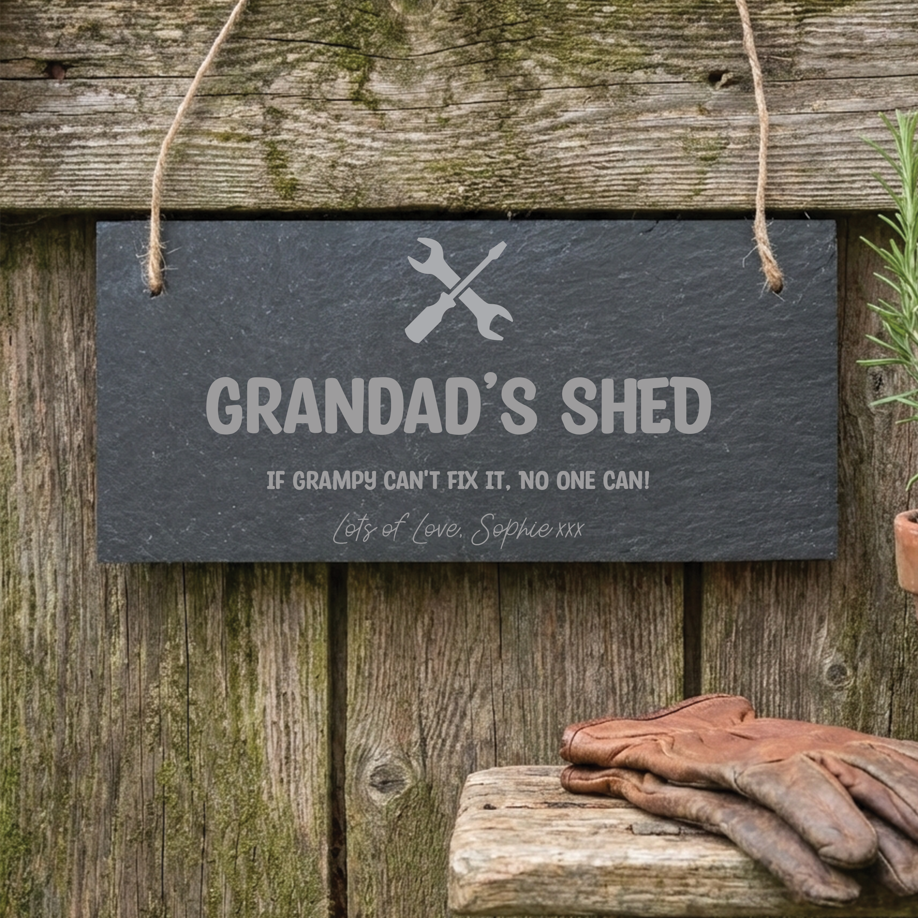 Grandad's Workshop Sign
