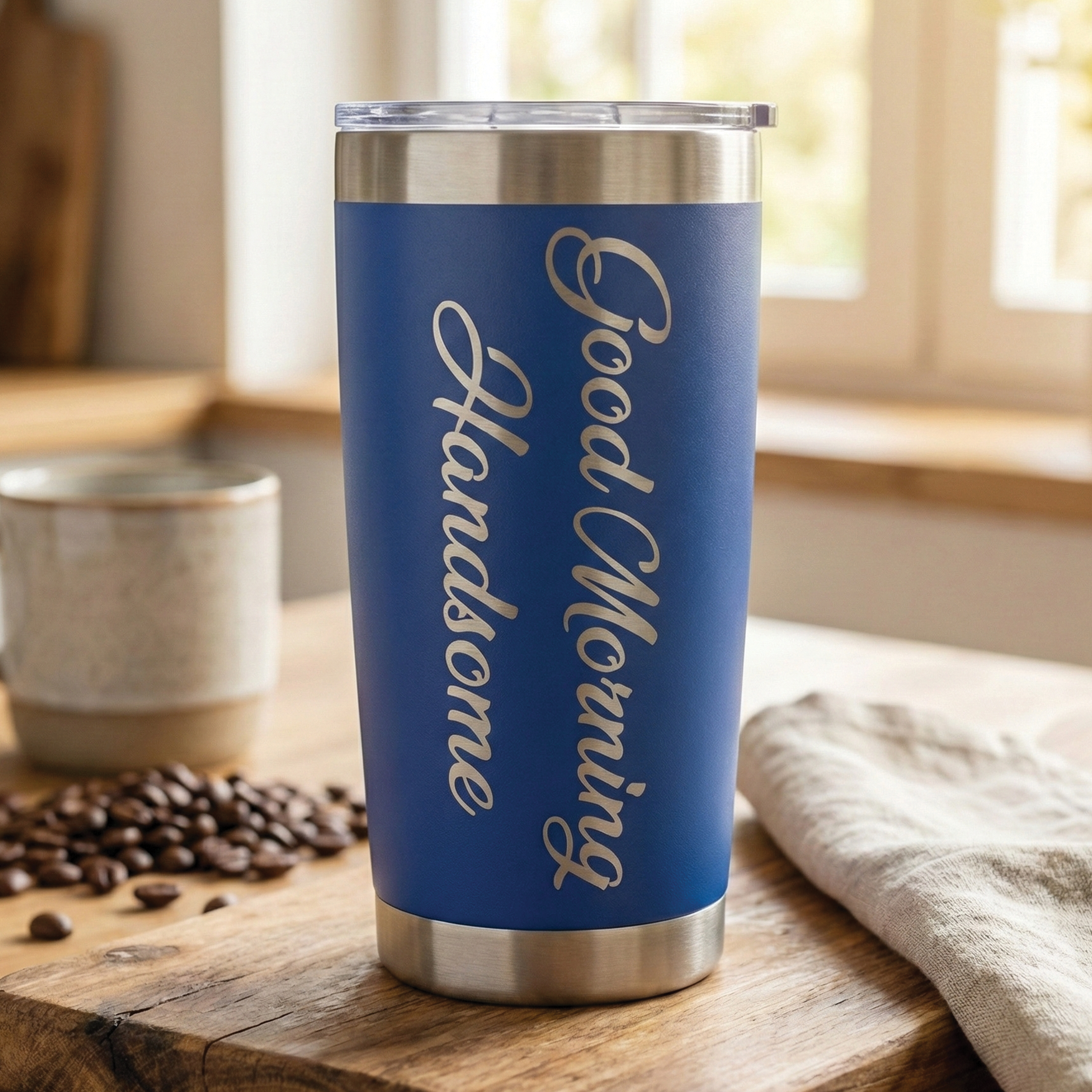 Custom Font Tumbler