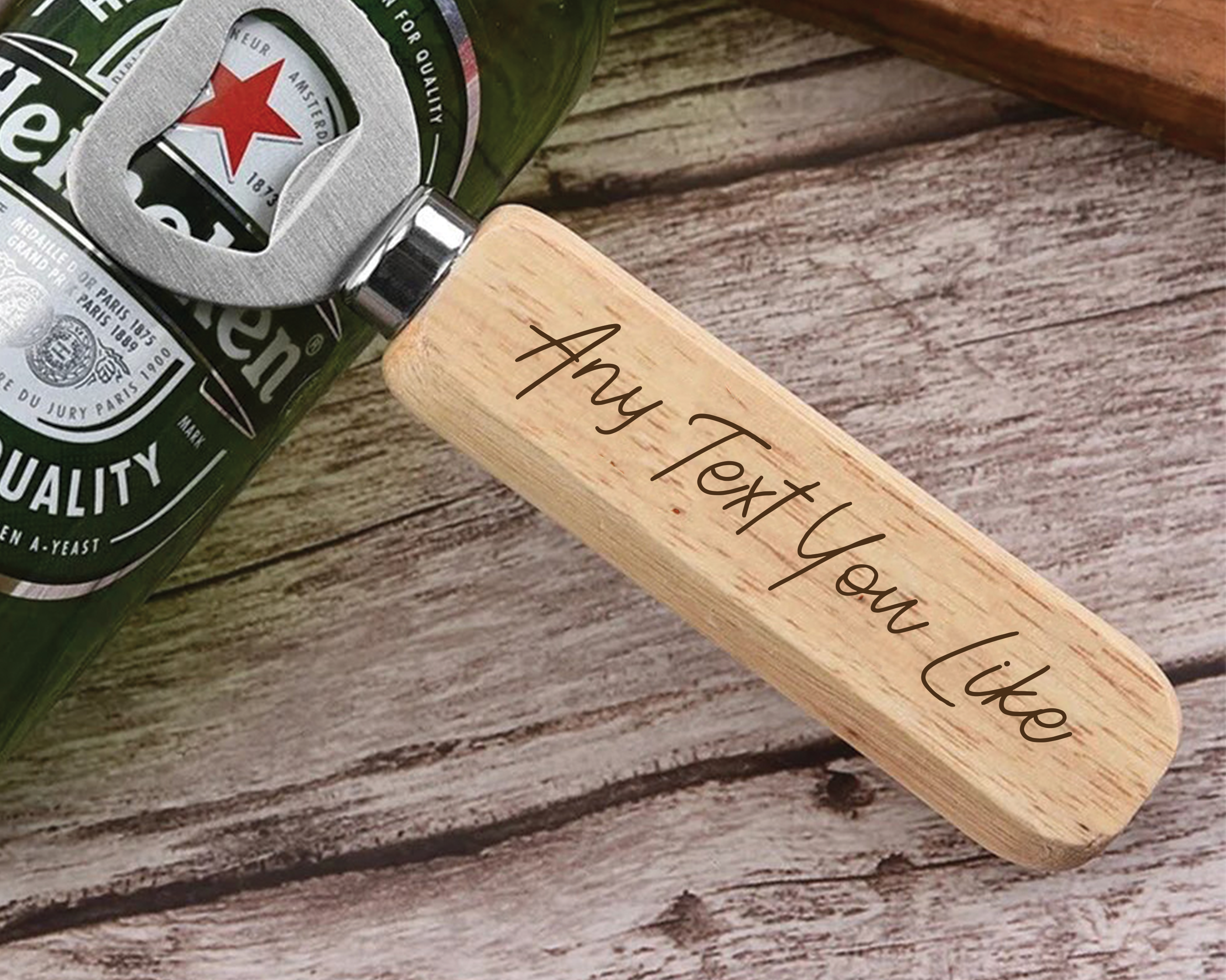 Custom Font Bottle Opener