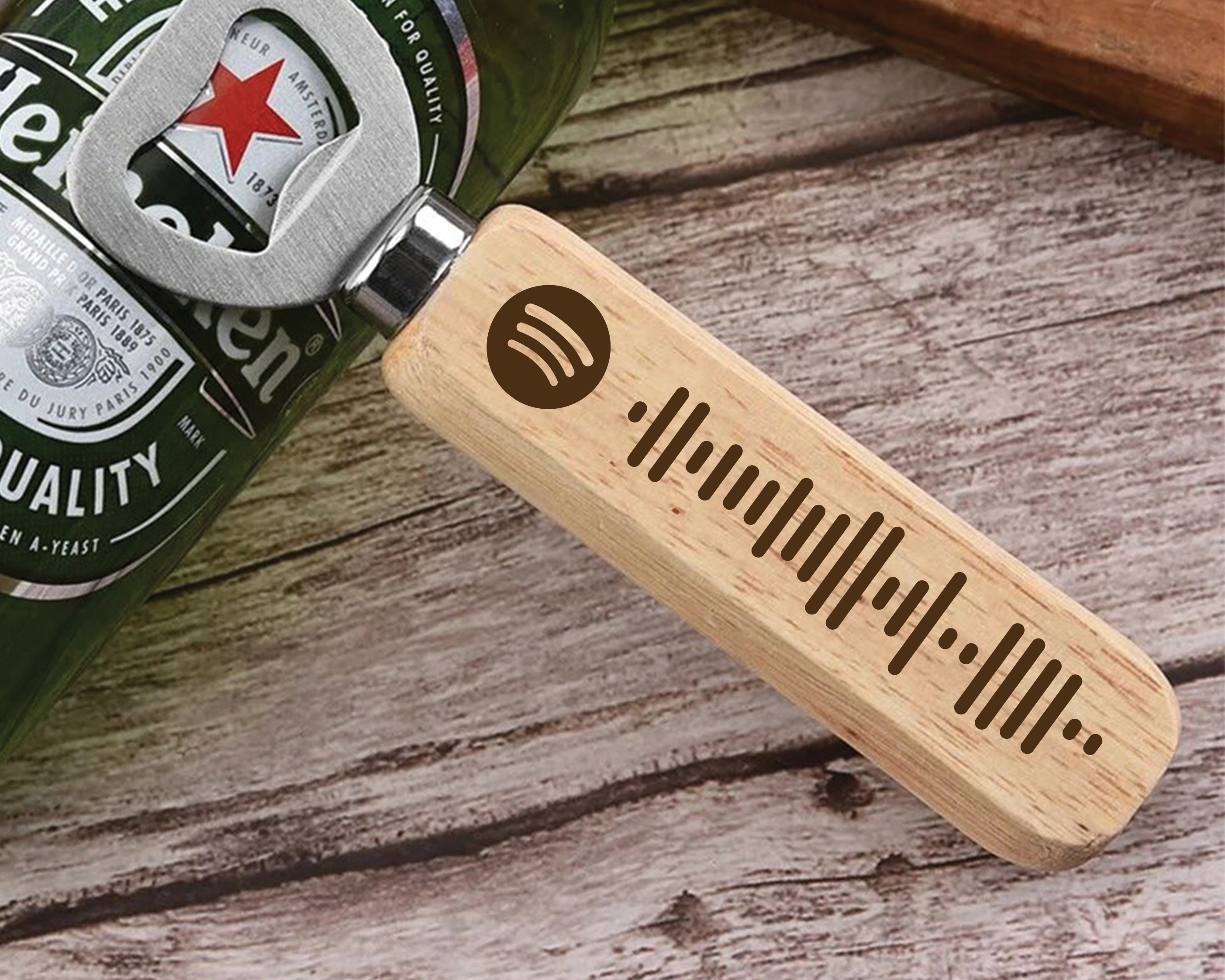 Spotify Code Bottle Opener