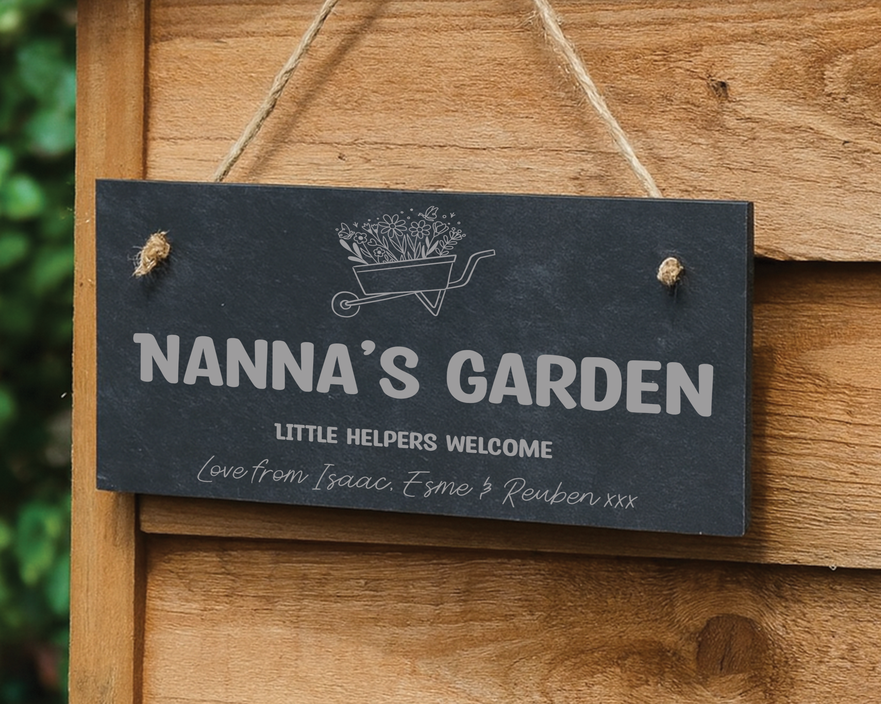 Grandma's Garden Sign