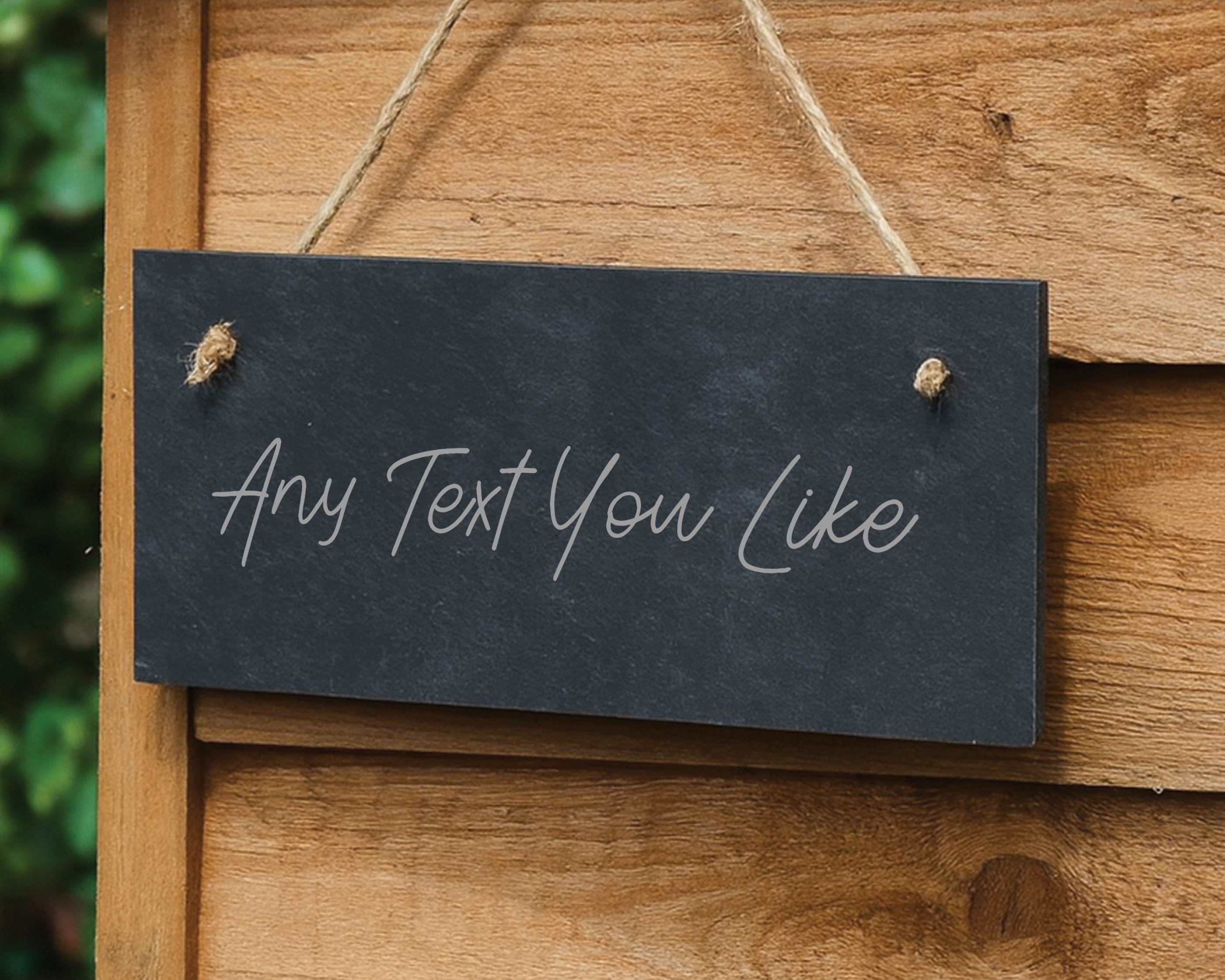 Custom Font Sign